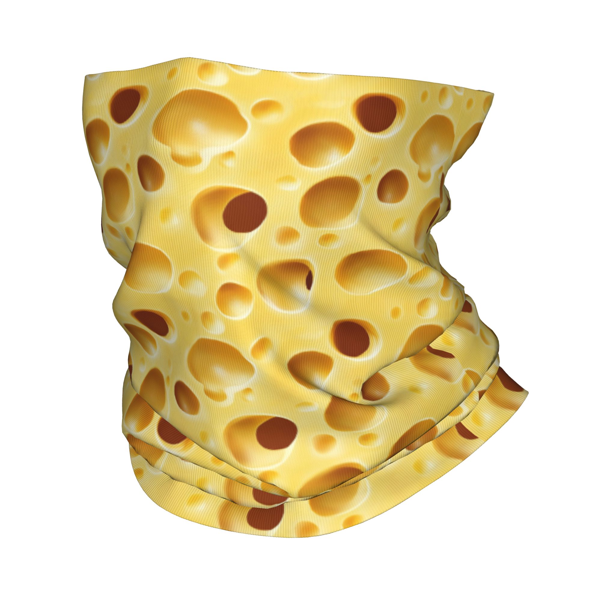 Travel Accessories Neck - Cheese Bandana Neck Gaiter Printed Wrap