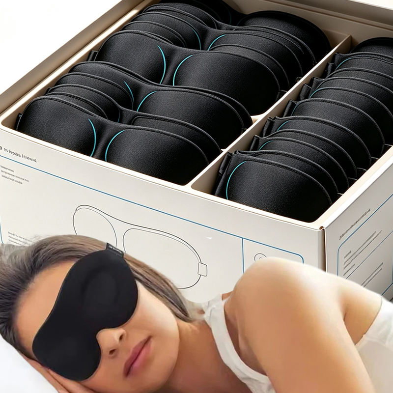 Eye Mask Sleep Travel - Sleeping Mask Eyepatch Blindfold Light Travel