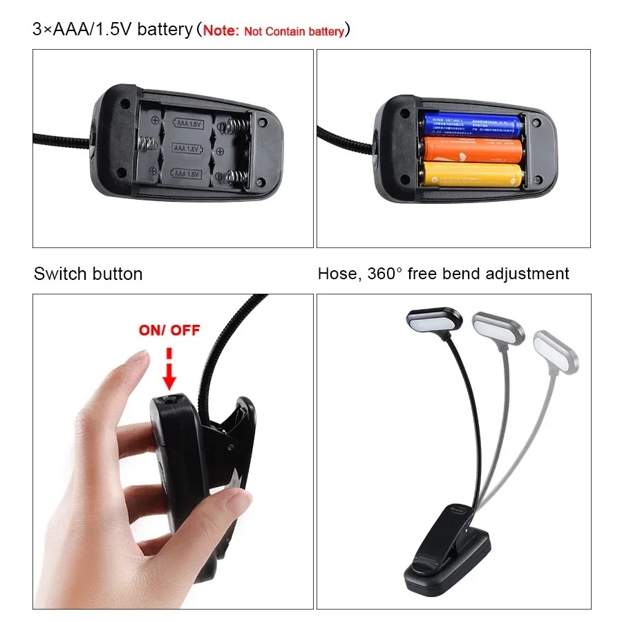 Mini LED Book Light with Clip, - Book Light Flexible review and price