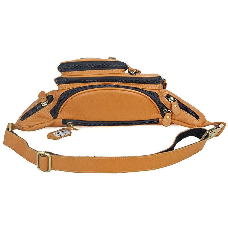 Men Genuine Leather Waist Pack - Travel Accessories Men review and price