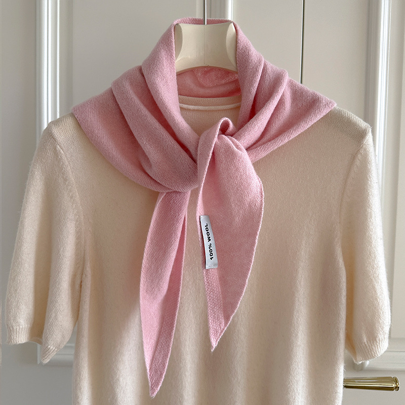 Knitted Scarf Women 100% Wool  - Travel Accessories Neck review and price