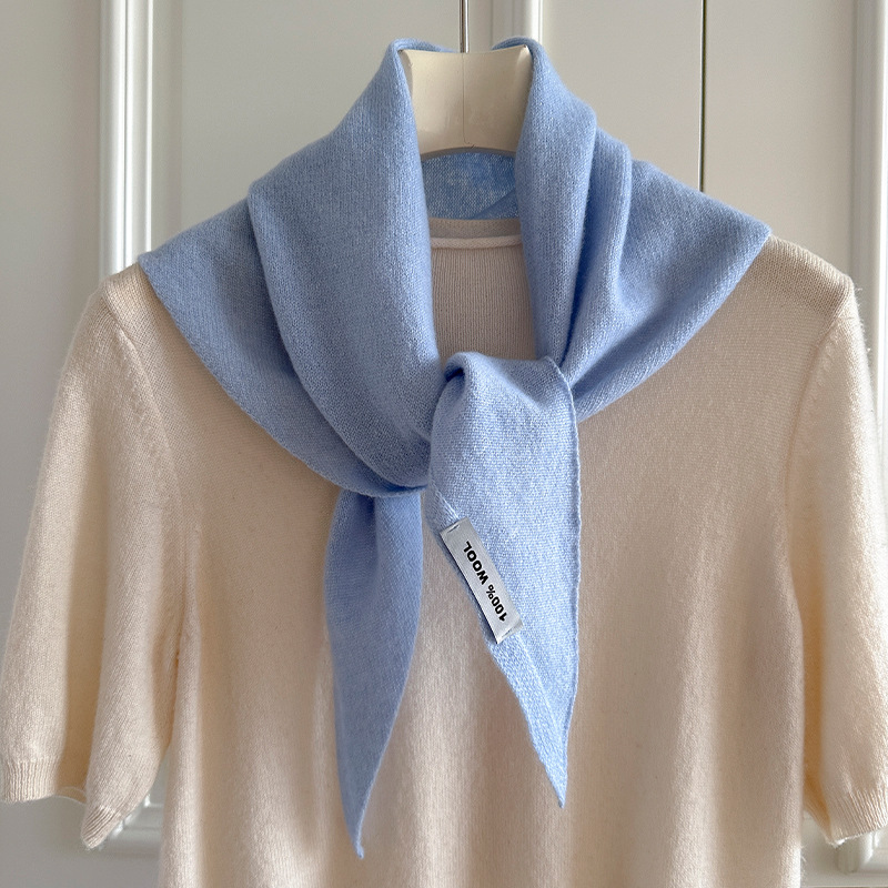 Knitted Scarf Women 100% Wool  - Travel Accessories Neck review and price