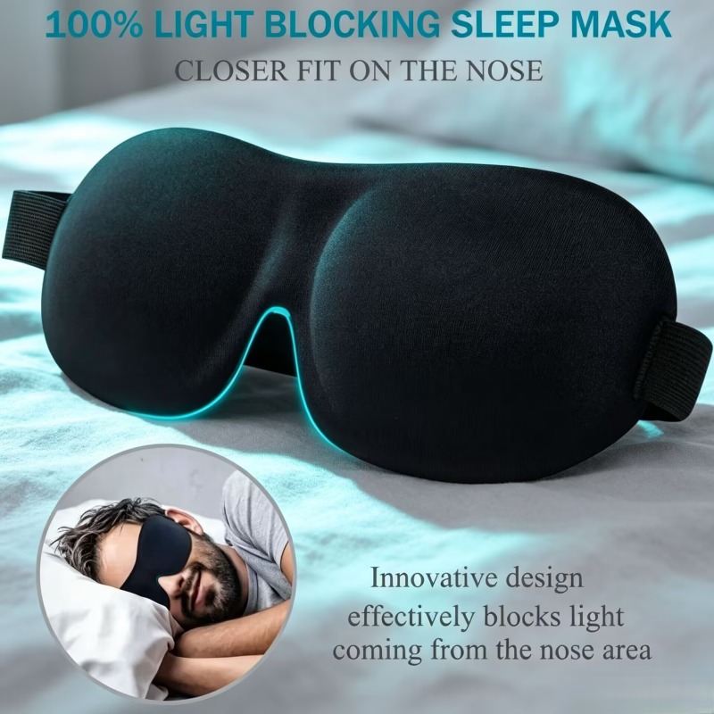 3D Sleep Mask Blindfold 2pcs S - Eye Mask Sleep Travel review and price