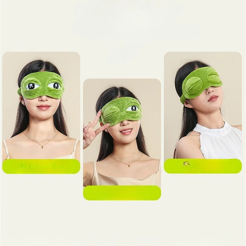 3D Sad Frog Sleep Mask Natural - Eye Mask Sleep Travel review and price