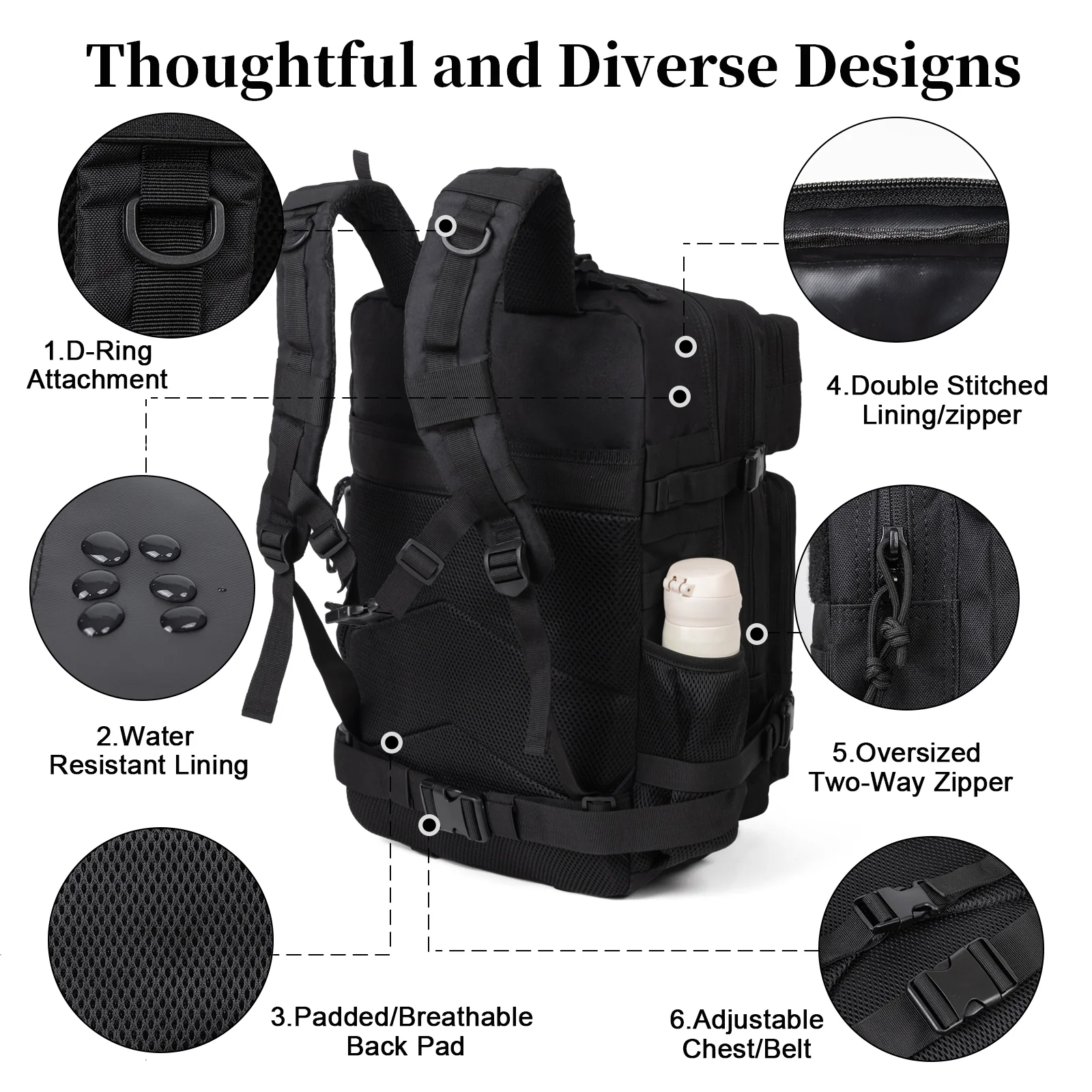 60L Army Military Tactical Bac - Travel Accessories Men review and price