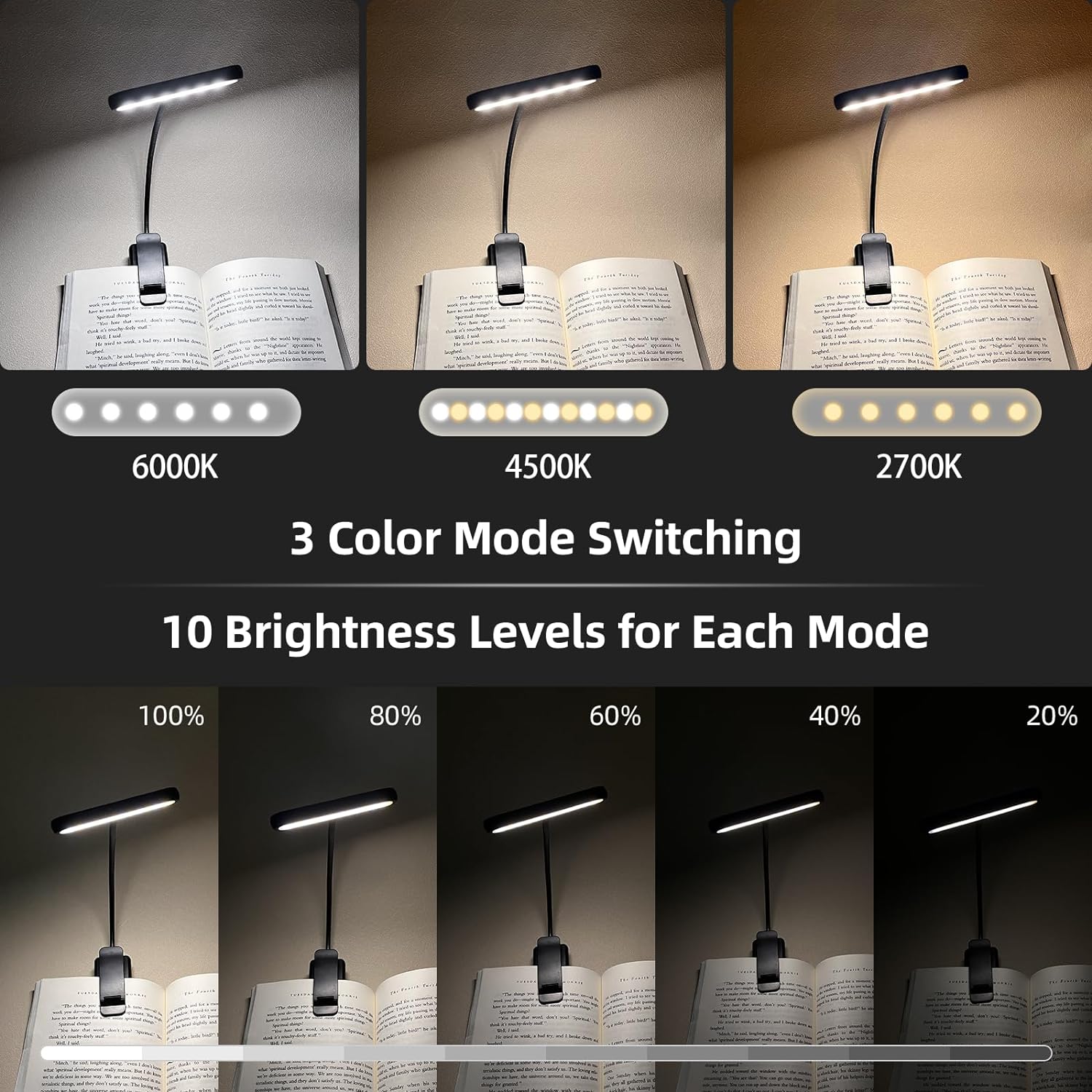 14Leds Book Light USB Recharge - Book Light Flexible review and price