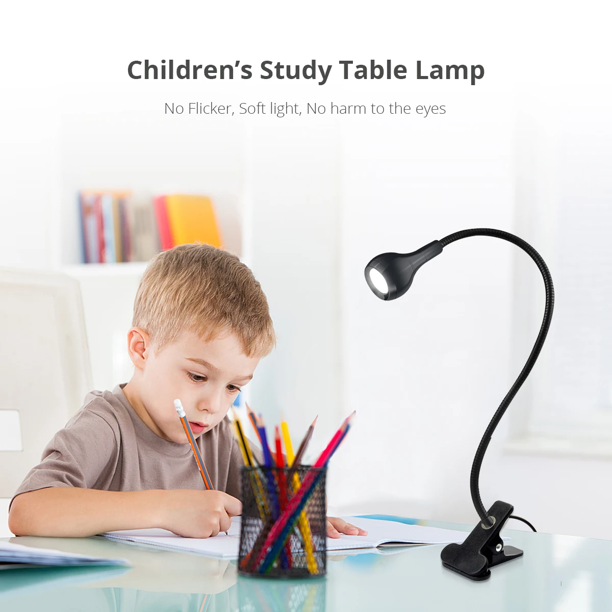 1-10Pcs Clip-On Light USB Powe - Book Light Flexible review and price