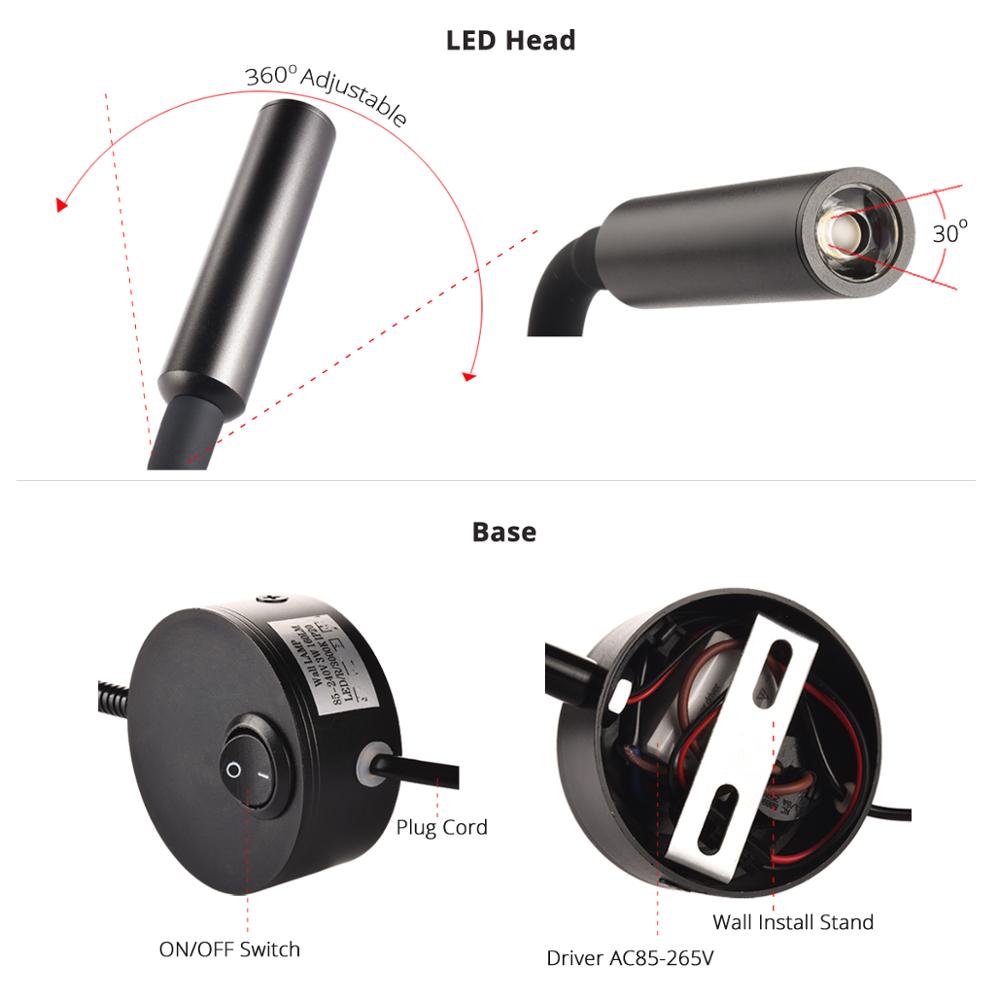 Bedside Working Study Reading  - Book Light Flexible review and price
