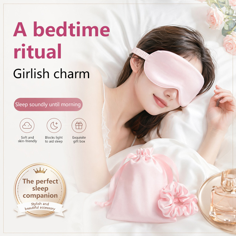 Double-Sided Silk Sleeping Eye - Eye Mask Sleep Travel review and price