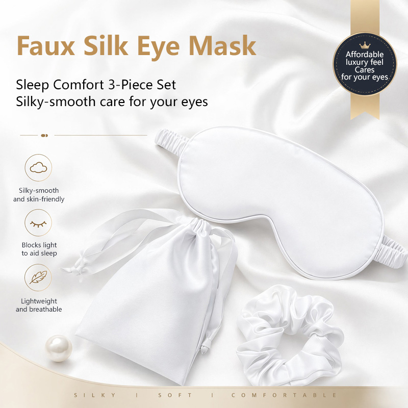 Double-Sided Silk Sleeping Eye - Eye Mask Sleep Travel review and price