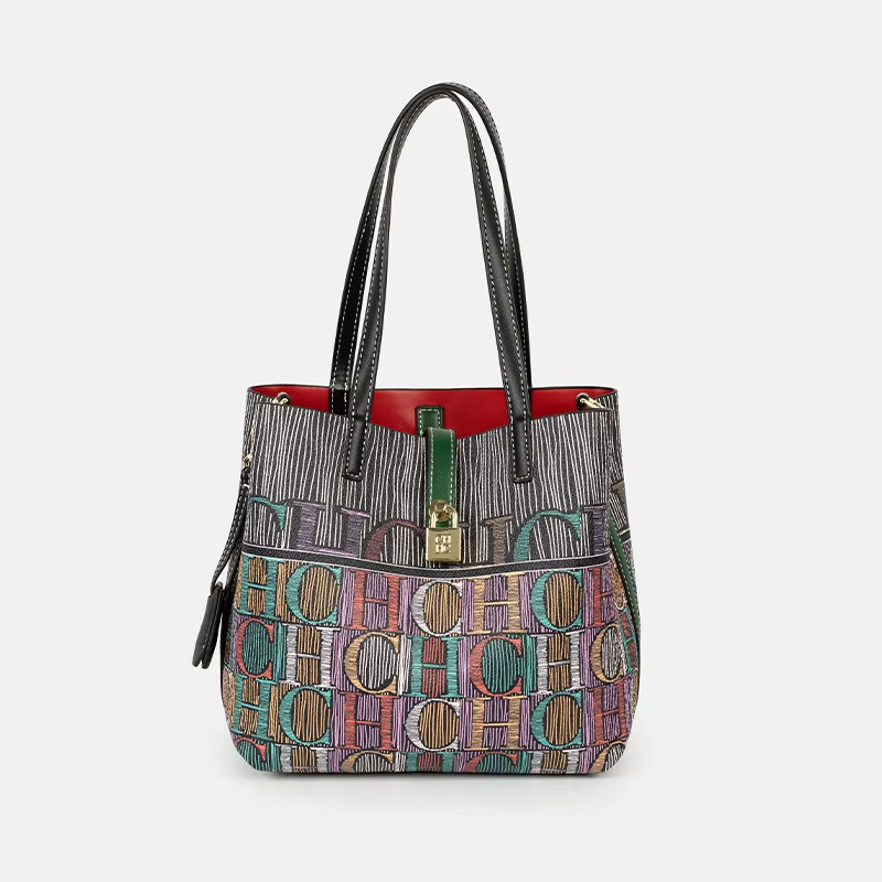 CH Art Color Printed Handbag S - Travel Accessories Tech review and price