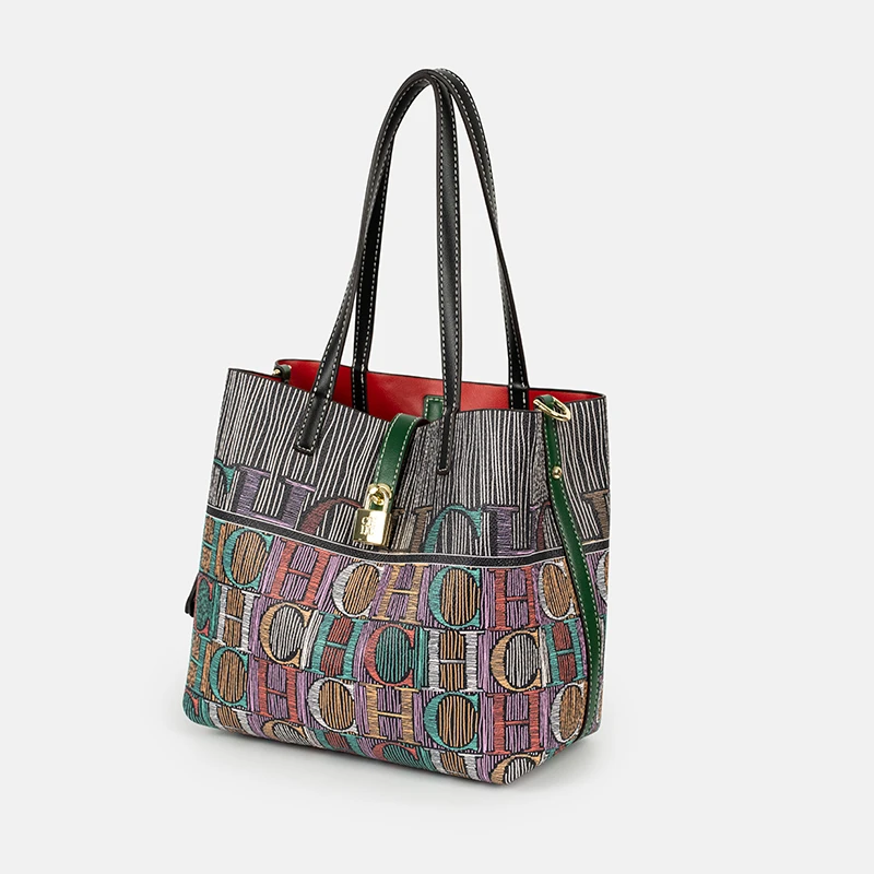 CH Art Color Printed Handbag S - Travel Accessories Tech review and price