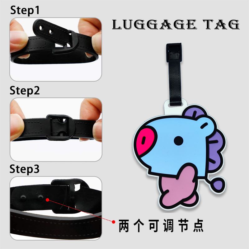 BT21 cartoon cute keychain Kaw - It Travel Accessories review and price