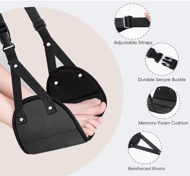 Adjustable footrest with N por - Travel Accessories For Long Haul Flights review and price