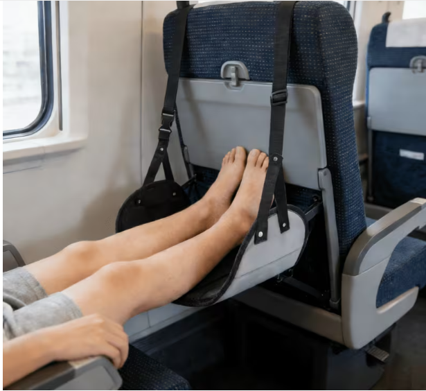 Adjustable footrest with N por - Travel Accessories For Long Haul Flights review and price