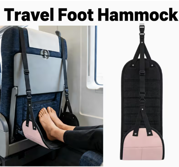 Adjustable footrest with N por - Travel Accessories For Long Haul Flights review and price