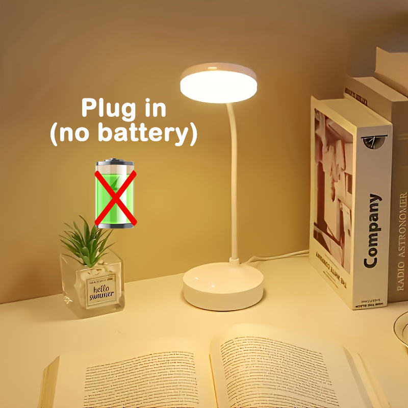 LED Desk Lamp With USB Chargin - Book Light Flexible review and price