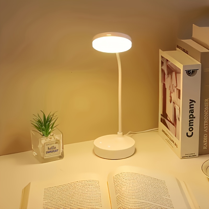 LED Desk Lamp With USB Chargin - Book Light Flexible review and price