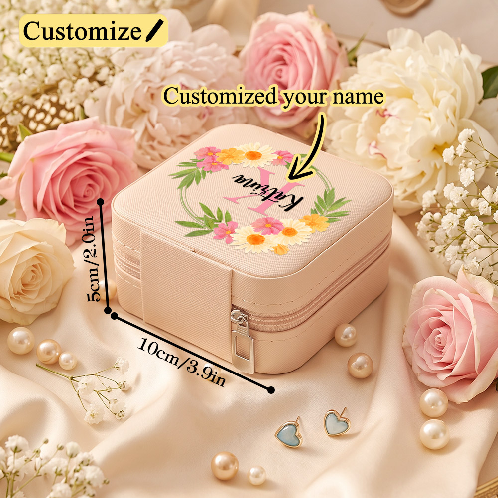 Custom Name Jewelry Box for Ne - Travel Jewellery & Accessories Organiser review and price