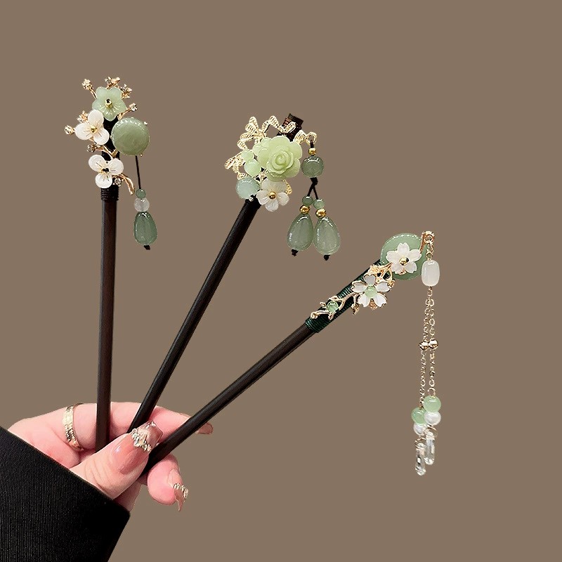 Antique Wooden Hairpin Women's - Travel Accessories Jewelry review and price