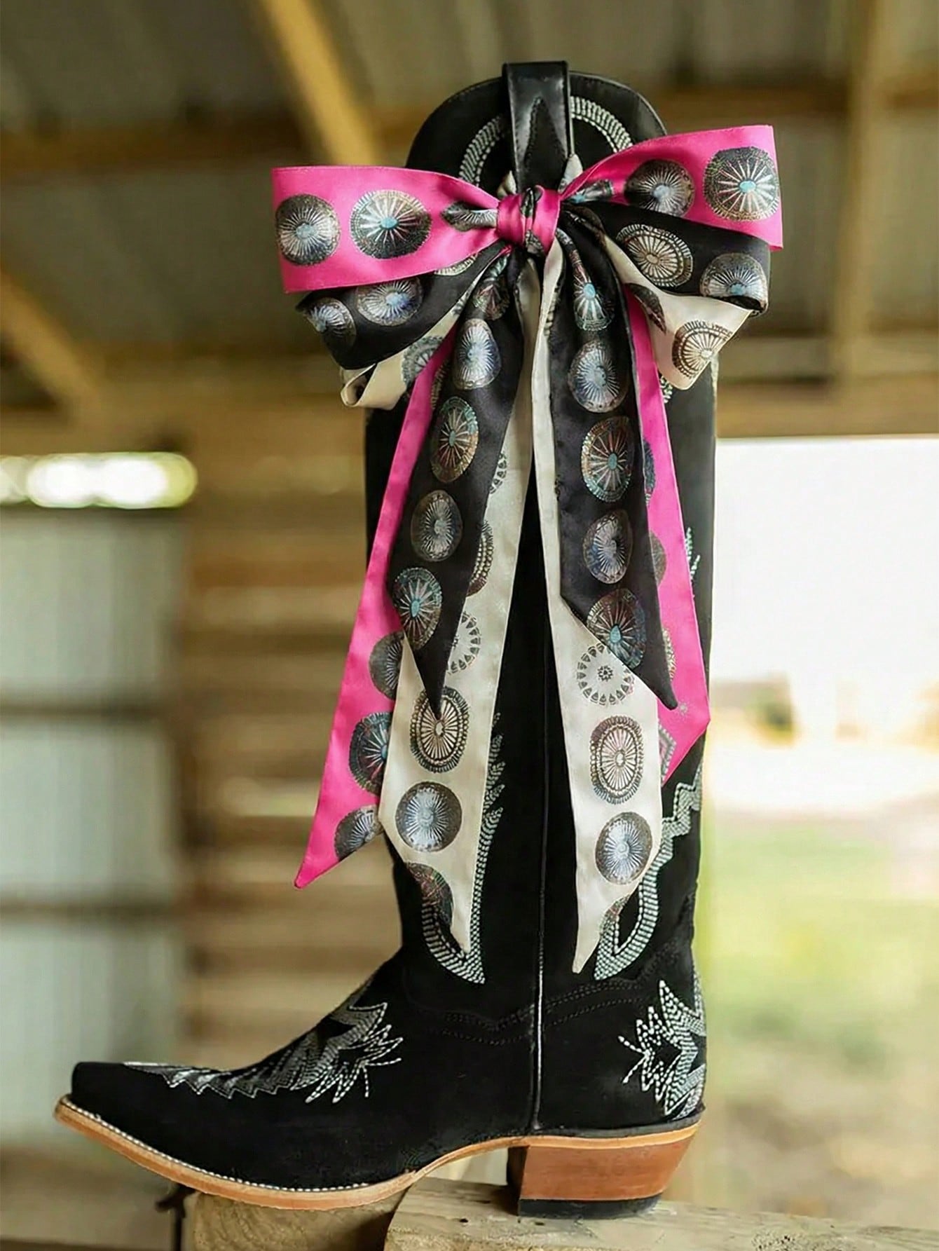 1pc Western Style Cowgirl Scar - Travel Accessories Neck review and price