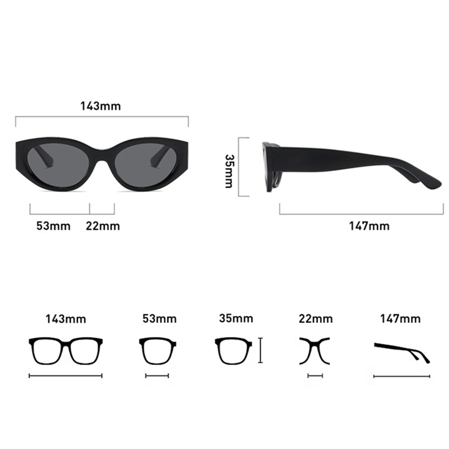 Women Men Classic Cat-Eye Pola - Travel Accessories Men review and price
