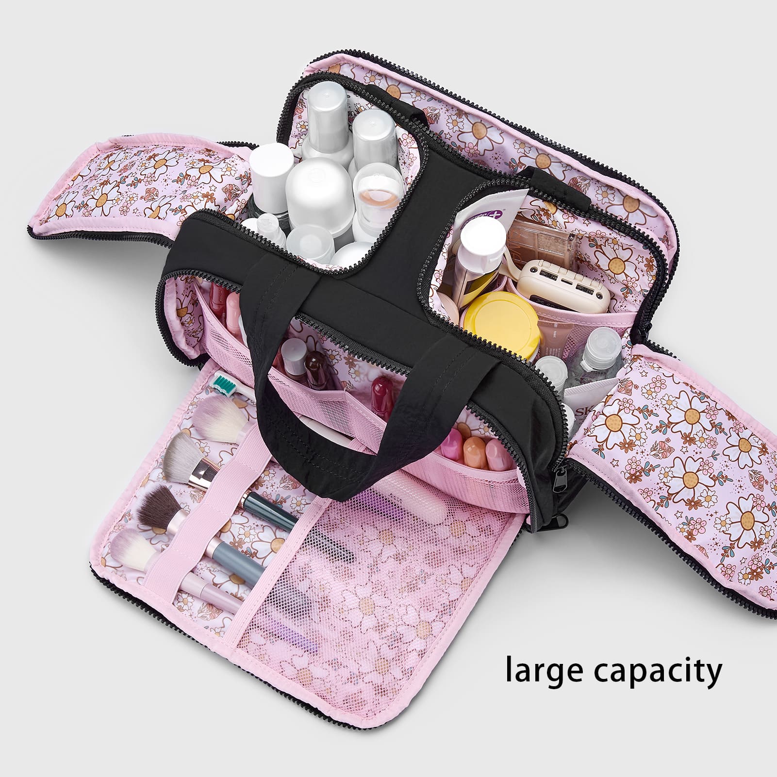 Large Capacity Travel Makeup B - Travel Accessories Pouch For Women review and price