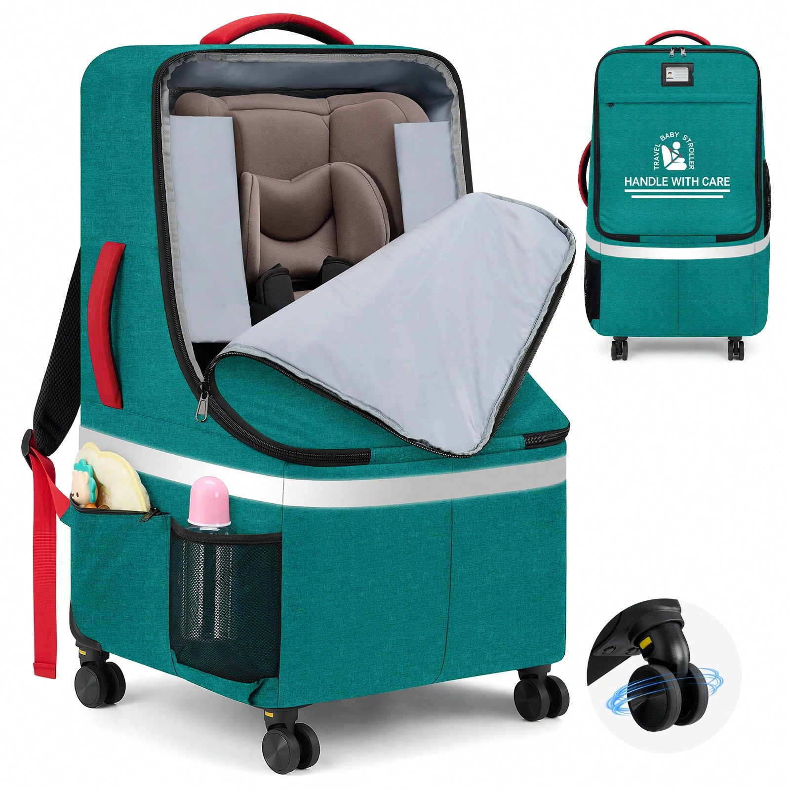 Padded Car Seat Travel Bag For - Car Seat Travel Bag review and price