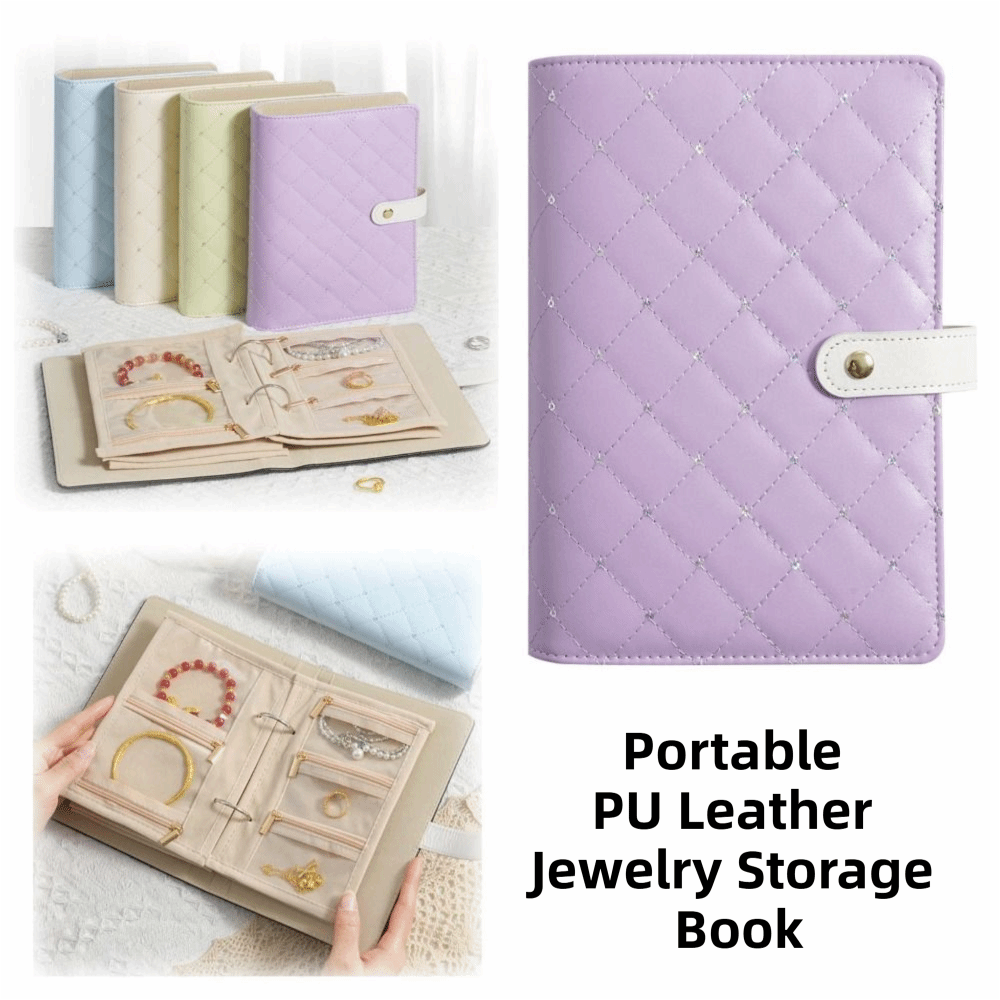 Portable Jewelry Storage Book  - Travel Jewellery & Accessories Organiser review and price