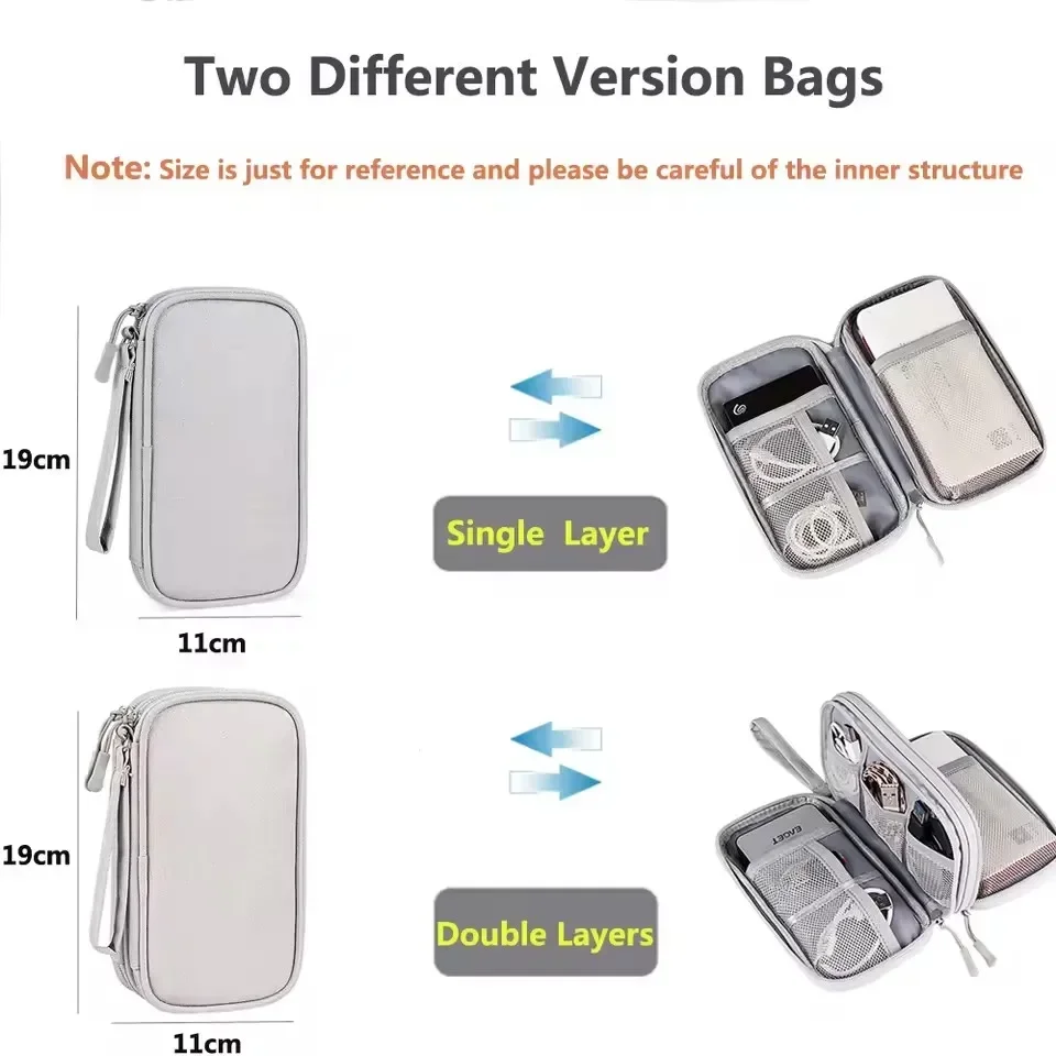 Travel Cable Bag Portable Digi - Travel Accessories Tech review and price