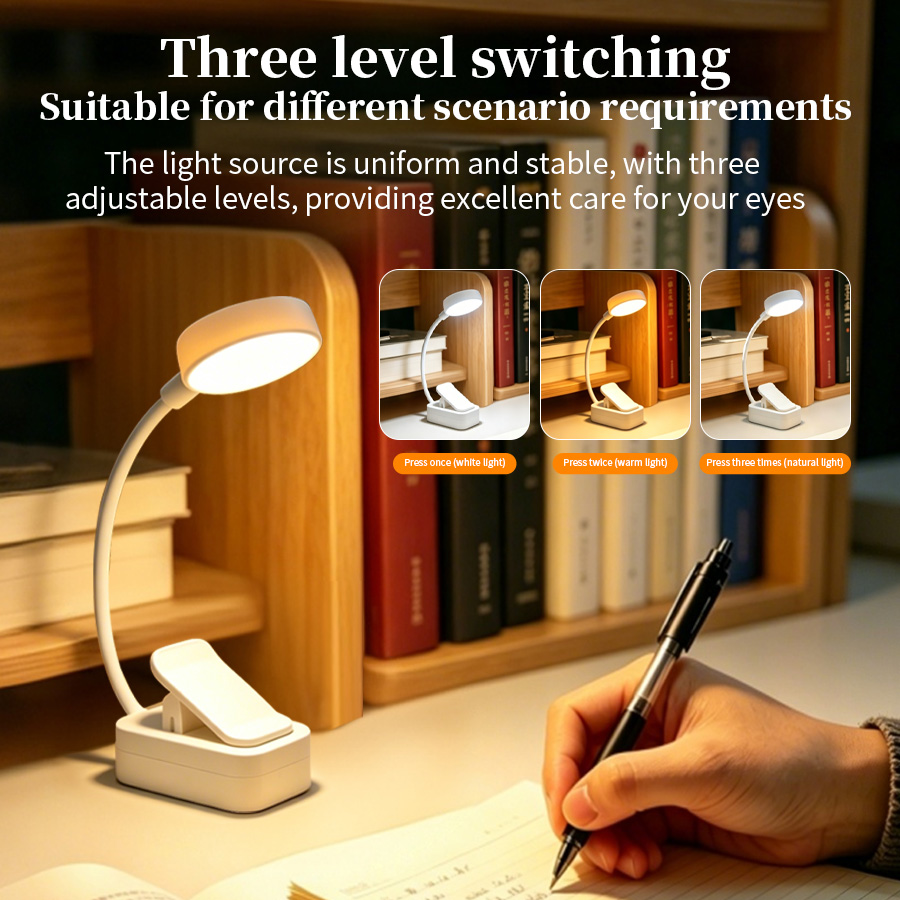 LED Desk Lamp Rechargeable Cli - Book Light Flexible review and price