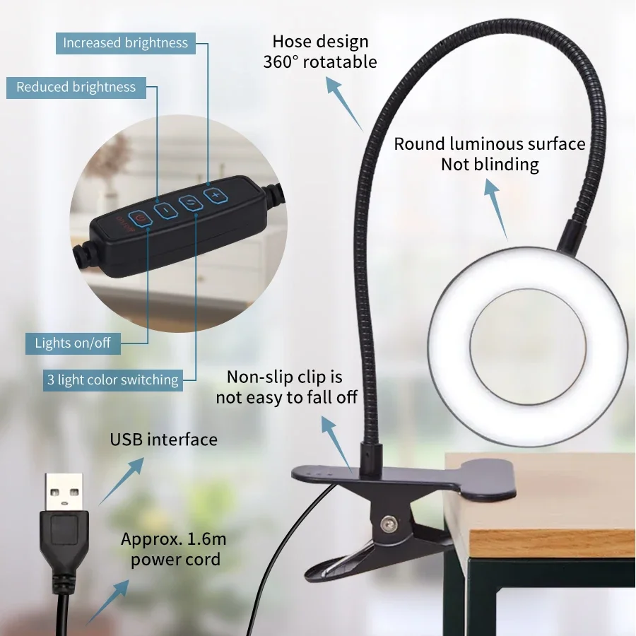 USB Foldable Reading Lamp 48 L - Book Light Flexible review and price