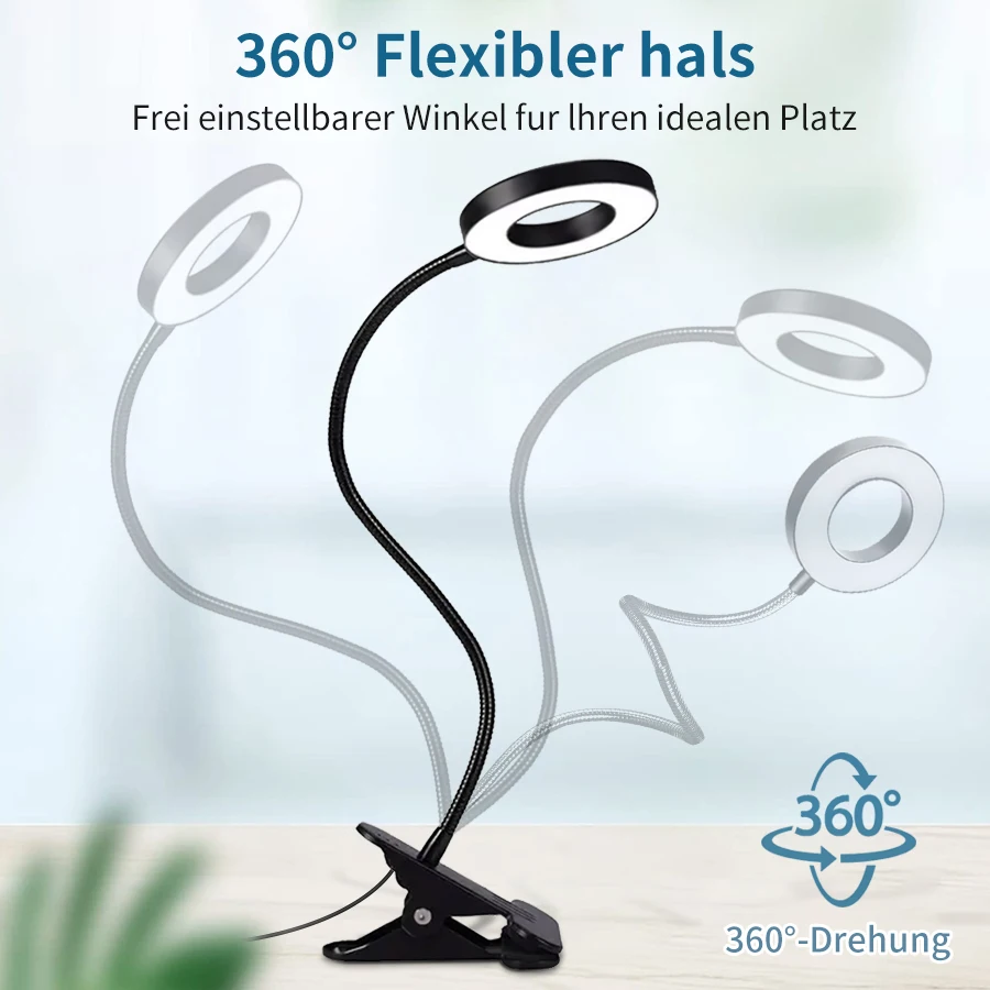 USB Foldable Reading Lamp 48 L - Book Light Flexible review and price