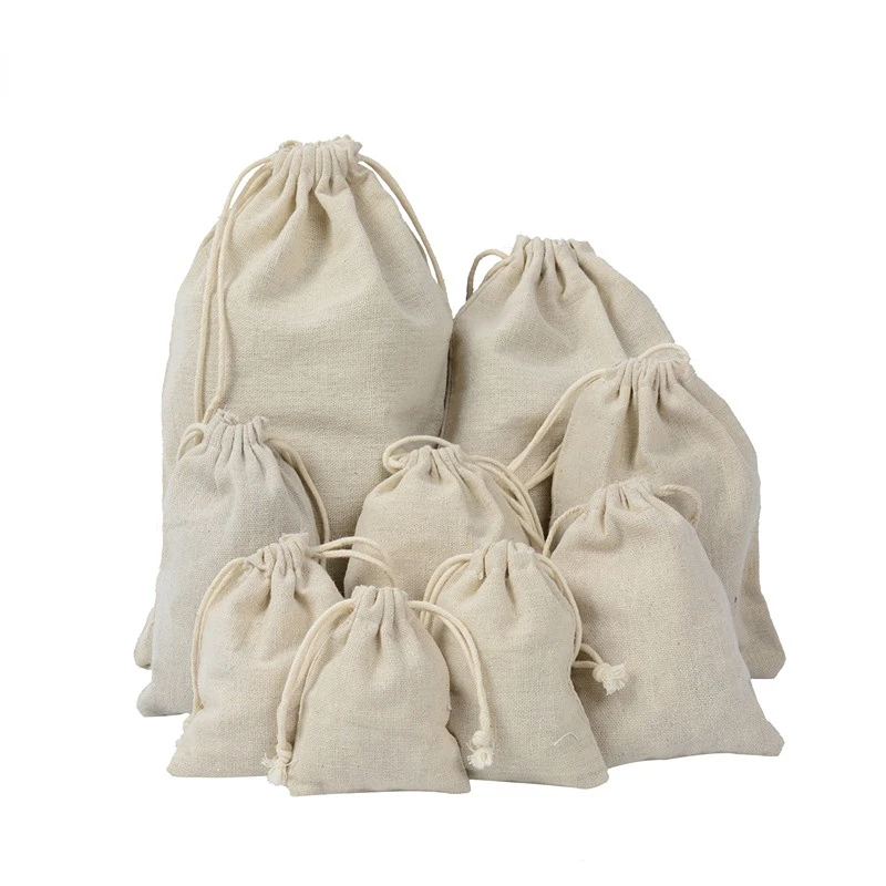 Travel Drawstring Cotton Linen - Travel Jewellery & Accessories Organiser review and price