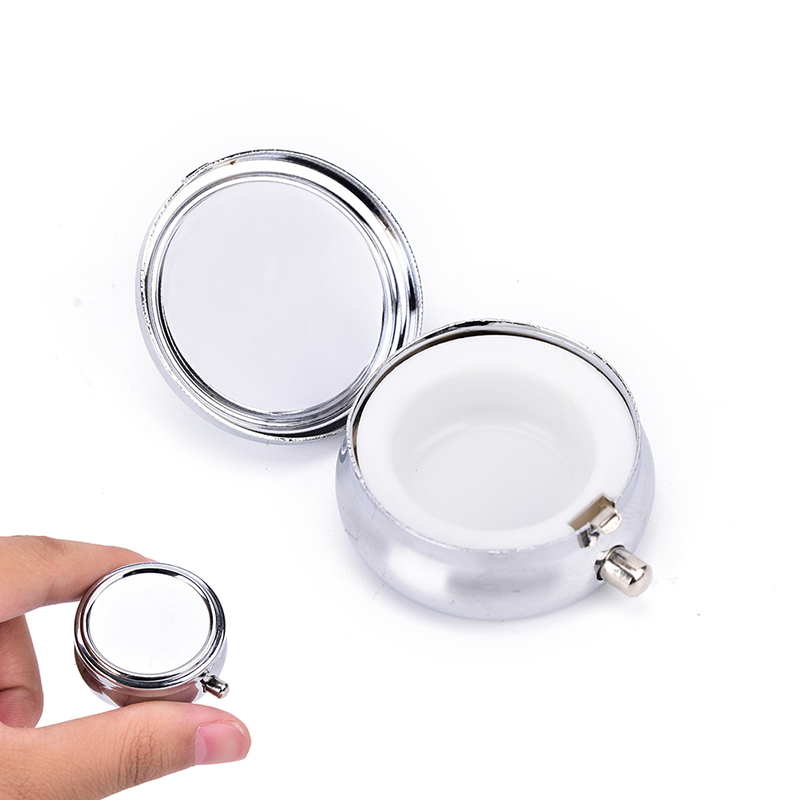 Travel Metal Pill Box Medicine - Travel Jewellery & Accessories Organiser review and price
