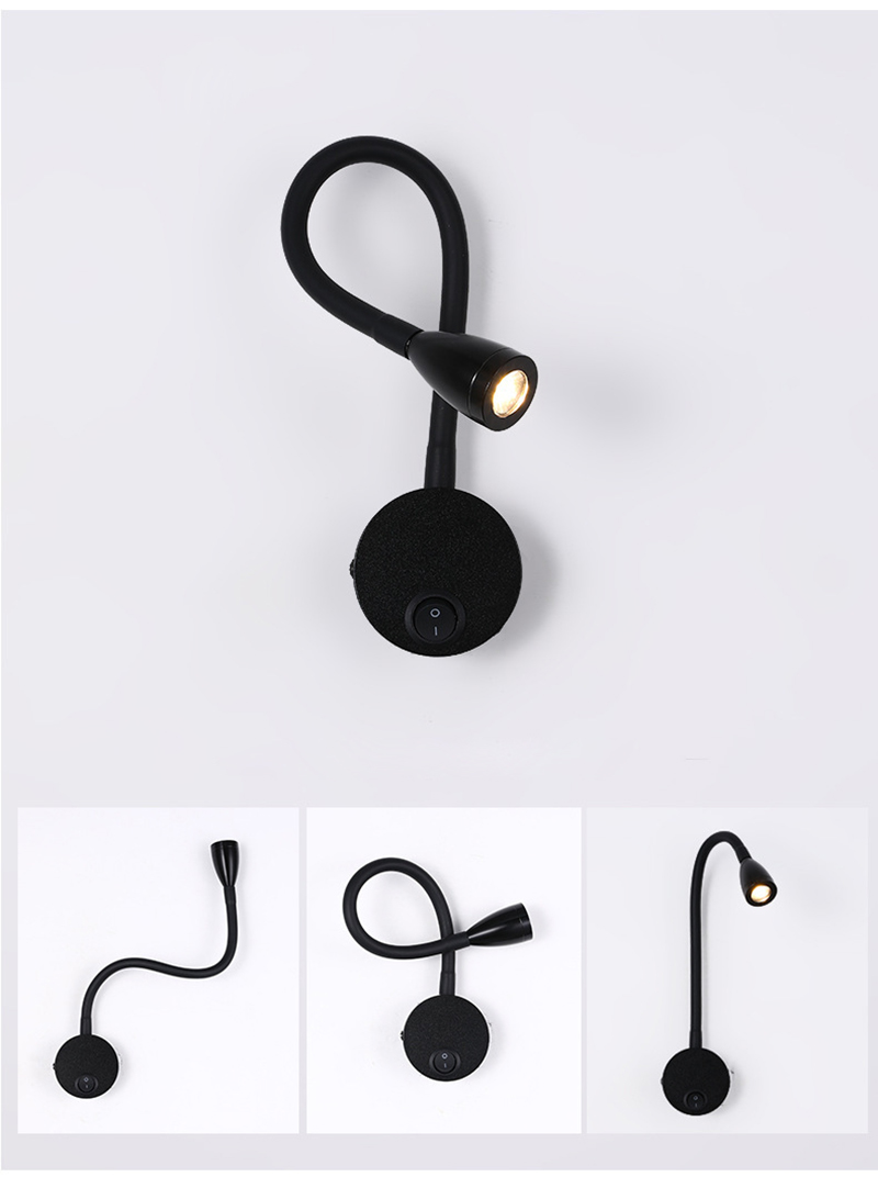 Gooseneck Reading Wall Lamp LE - Book Light Flexible review and price