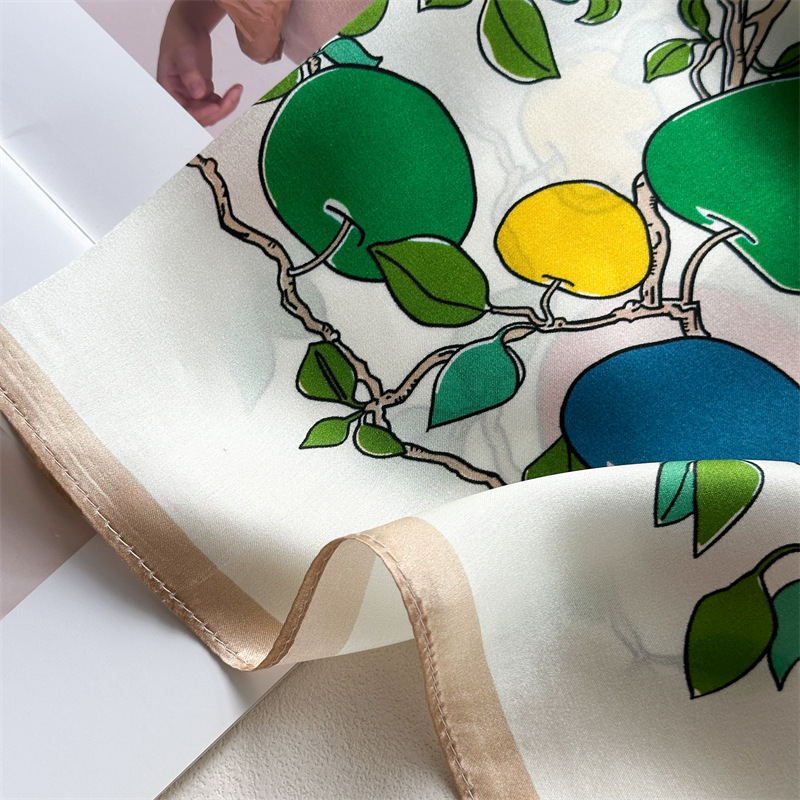 Horse Silk Scarf Women Spring  - Travel Accessories Neck review and price