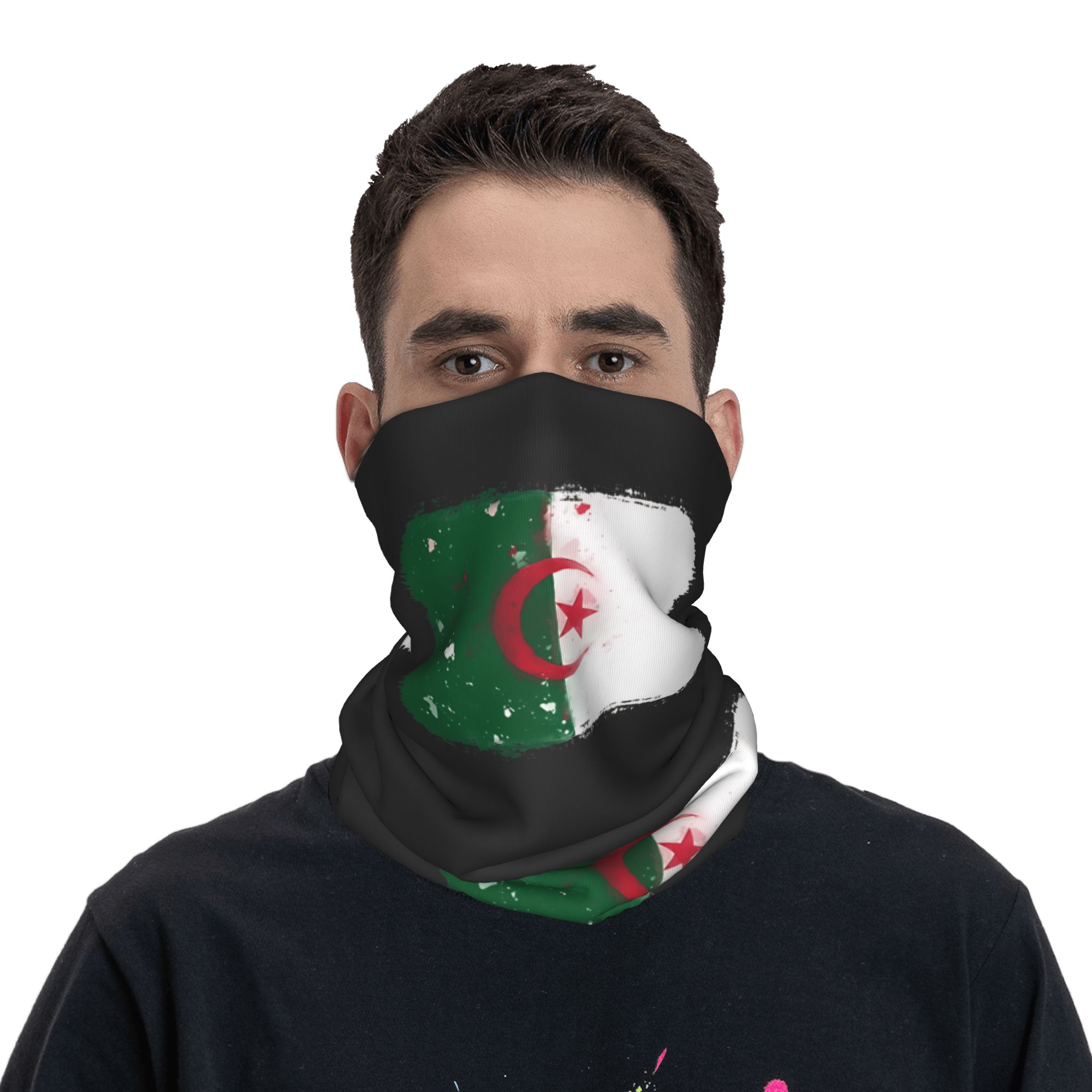 Flag of Algeria Bandana  Retro - Travel Accessories Neck review and price
